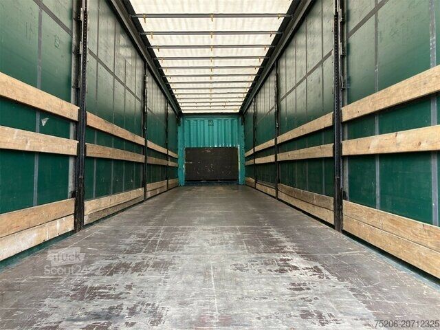 Ανοιχτό ρυμουλκούμενο με μουσαμά Krone Profi Liner SDP 27 eLB4-CS