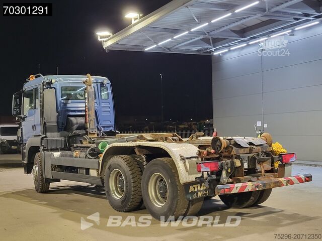 Système de bras à crochet MAN TGS 26.400 6X4 Hiab XR21S56 Containersystem Aut...