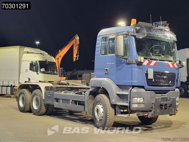 Система крюкообразных рычагов MAN TGS 26.400 6X4 Hiab XR21S56 Containersystem Aut...