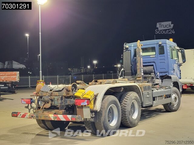 Système de bras à crochet MAN TGS 26.400 6X4 Hiab XR21S56 Containersystem Aut...