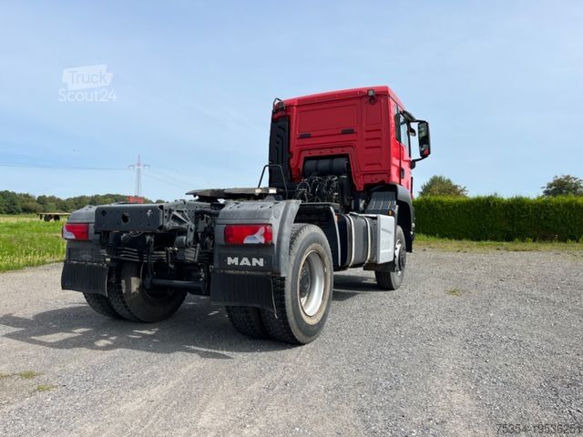 Standard dragbil MAN 18.440 Echter Allrad Blatt/Bla