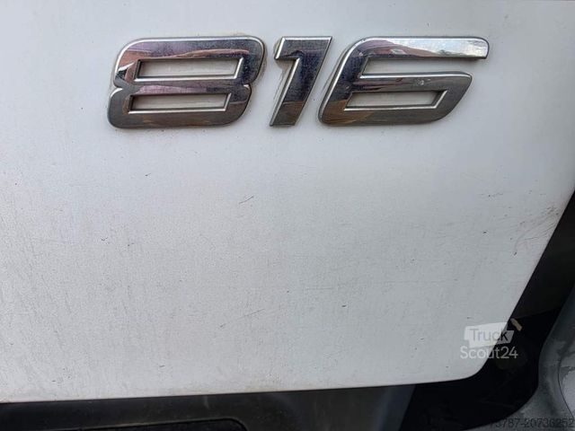 Skříňová dodávka MERCEDES-BENZ 816 Koffer, Ladebordwand, viel in 2025 repariert