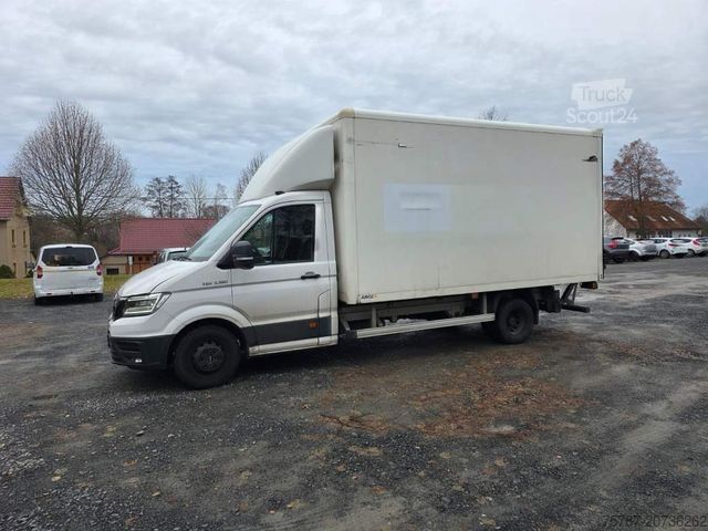 Skříňová dodávka MAN TGE 3.180 Koffer mit Ladebordwand, Klima, AHK