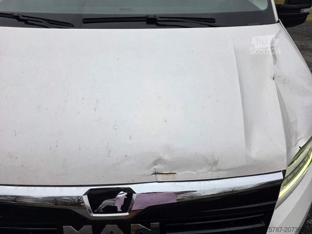 Skříňová dodávka MAN TGE 3.180 Koffer mit Ladebordwand, Klima, AHK