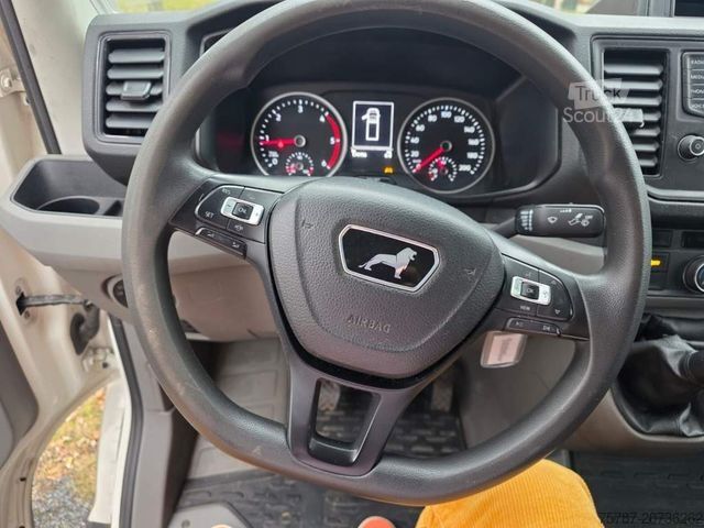 Skříňová dodávka MAN TGE 3.180 Koffer mit Ladebordwand, Klima, AHK