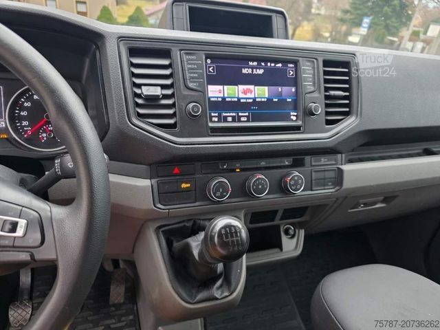 Skříňová dodávka MAN TGE 3.180 Koffer mit Ladebordwand, Klima, AHK