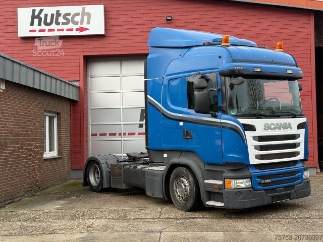Cabeza tractora de gran volumen SCANIA R450 Lowliner, Hubsattelkupplung, Retarder