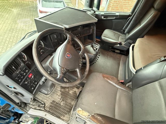 Cabeza tractora de gran volumen SCANIA R450 Lowliner, Hubsattelkupplung, Retarder