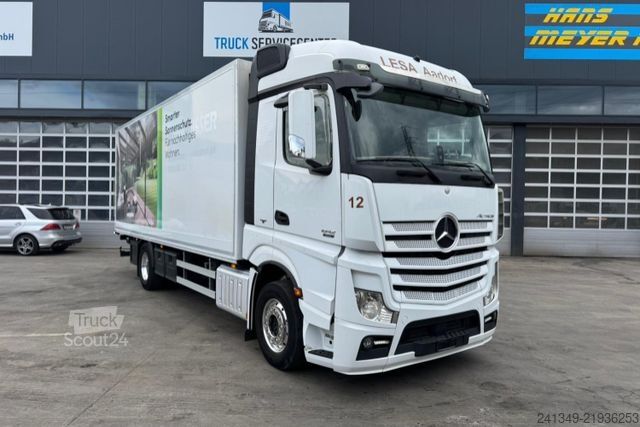 شاحنة للأغراض الخاصة MERCEDES-BENZ Actros 1842 mit Seitenöffnung und Kran