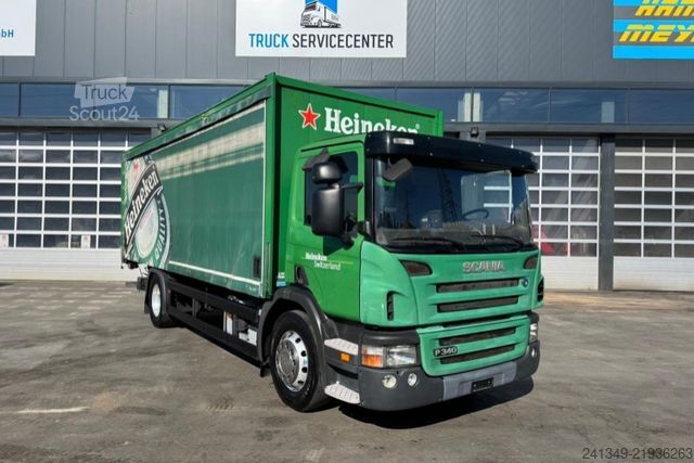 Erikoiskäyttöinen kuorma-auto SCANIA P340 4x2 Getränkeaufbau