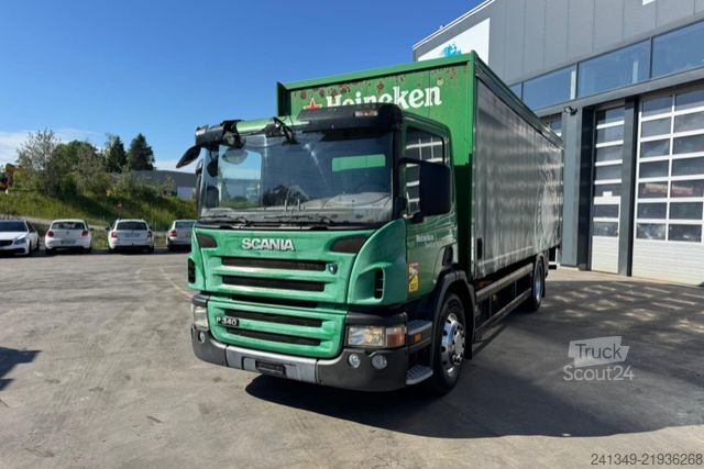 Erikoiskäyttöinen kuorma-auto SCANIA P340 4x2 Getränkeaufbau