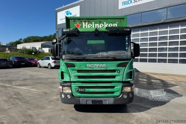 Erikoiskäyttöinen kuorma-auto SCANIA P340 4x2 Getränkeaufbau
