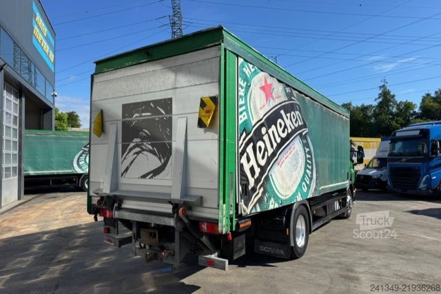 Erikoiskäyttöinen kuorma-auto SCANIA P340 4x2 Getränkeaufbau