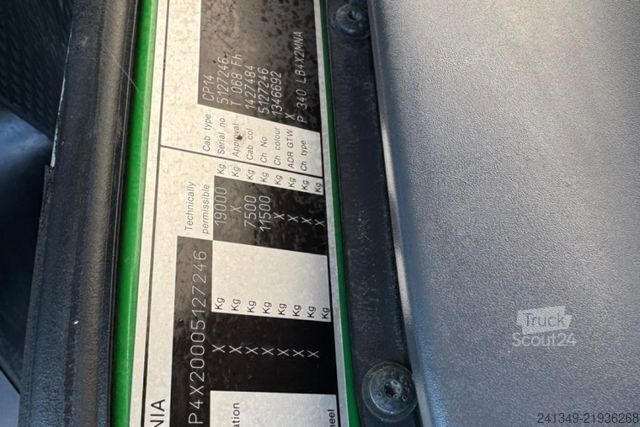 Erikoiskäyttöinen kuorma-auto SCANIA P340 4x2 Getränkeaufbau