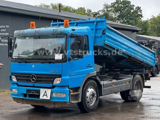 Háromirányú billenő teherautó MERCEDES-BENZ Atego 1224K 4x2 BB MEILLER DSK / AHK