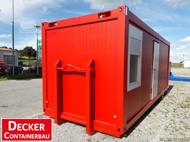 Δοχείο διαβίωσης Decker Containerbau Kombicontainer Feuerwehr, auf ABR