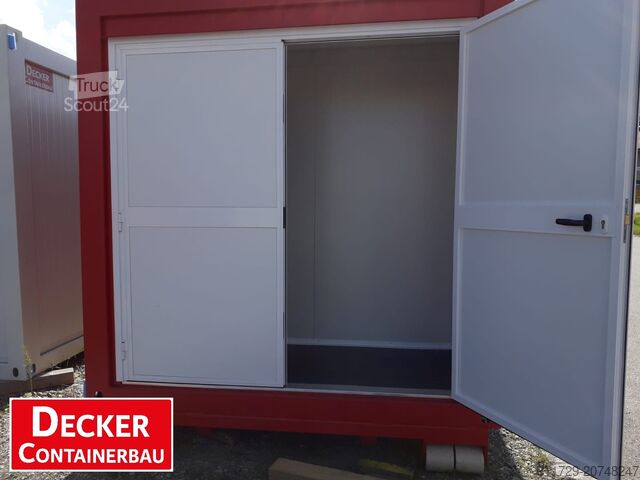 Δοχείο διαβίωσης Decker Containerbau Kombicontainer Feuerwehr, auf ABR