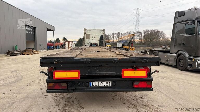 Plattformanhänger Zaslaw d-651 (DRUM BRAKES / FREINS TAMBOURS)