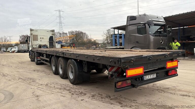 Plattformanhänger Zaslaw d-651 (DRUM BRAKES / FREINS TAMBOURS)