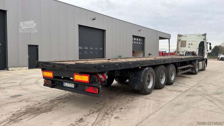 Plattformanhänger Zaslaw d-651 (DRUM BRAKES / FREINS TAMBOURS)