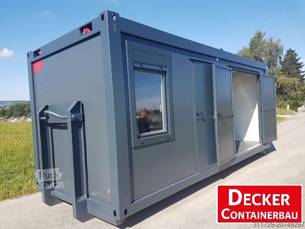Δοχείο διαβίωσης Decker Containerbau Kombicontainer auf ABR,20 ft halb Büro