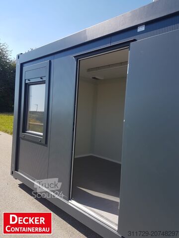 Δοχείο διαβίωσης Decker Containerbau Kombicontainer auf ABR,20 ft halb Büro