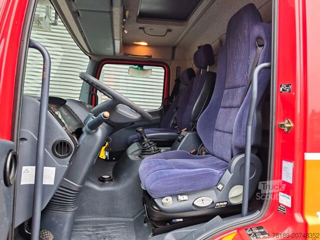 İtfaiye aracı Mercedes-Benz Atego 1528 4x2 Metz L32 DLK 23-12 PLC-3 Drehleiter