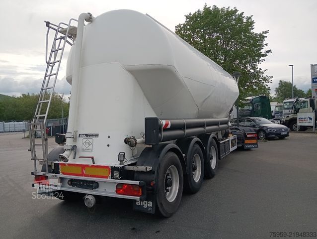 Полуприцеп силоз FELDBINDER EUT 37.3 BPW Disc ALCOA 4,4t 2Kammer TÜV neu