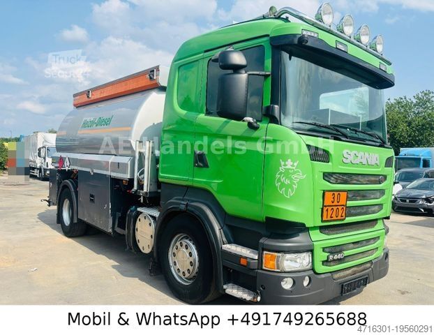 Tanker truck SCANIA R440 Rohr *Retarder/Oben-Unten/2-Kammern/14m³