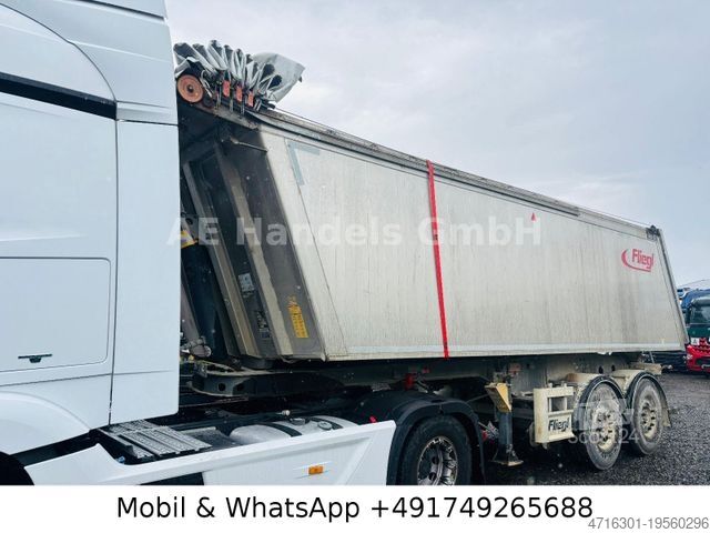 Billenős félpótkocsi FLIEGL ZHKA 350 Alu *30m³/1.Liftachse/Cramaro/Alcoa