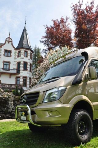 Camping-car intégré Mercedes Benz Sprinter 6x6