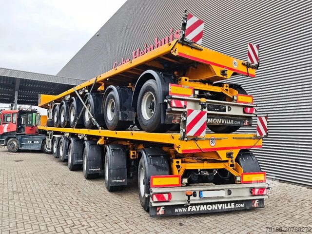 Remorque à plate-forme Faymonville F-S46-1AAB Ballasttrailer 4 Pieces!