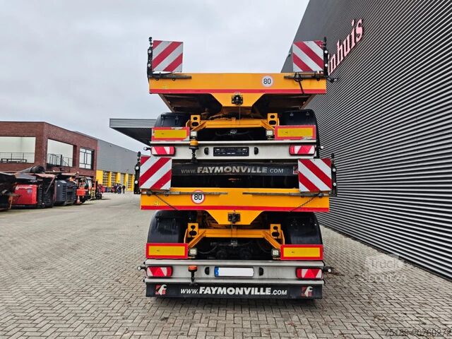 Remorque à plate-forme Faymonville F-S46-1AAB Ballasttrailer 4 Pieces!