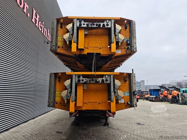 Remorque à plate-forme Faymonville F-S46-1AAB Ballasttrailer 4 Pieces!