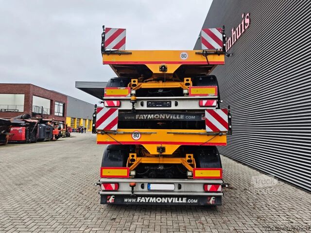 Remorque à plate-forme Faymonville F-S46-1AAB Ballasttrailer 4 Pieces!