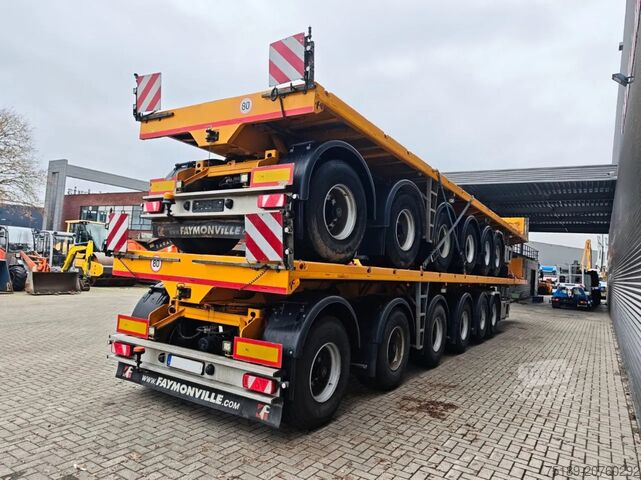 Remorque à plate-forme Faymonville F-S46-1AAB Ballasttrailer 4 Pieces!