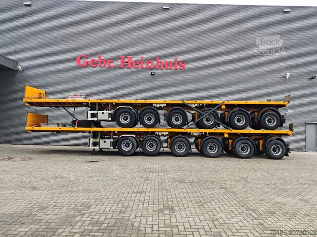 Remorque à plate-forme Faymonville F-S46-1AAB Ballasttrailer 4 Pieces!