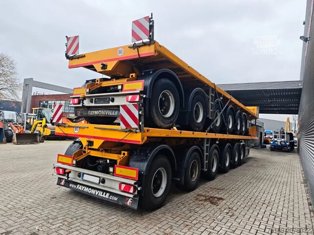 Remorque à plate-forme Faymonville F-S46-1AAB Ballasttrailer 4 Pieces!