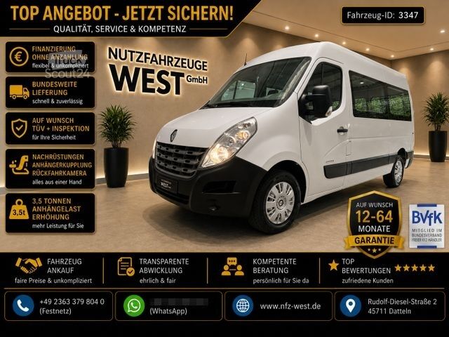 Minibus RENAULT Master L2-H2*9-Sitzer*Hoch+Lang*1.Hand*