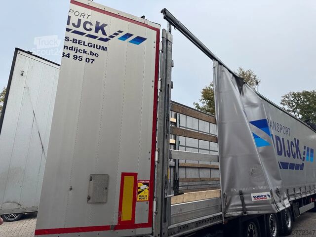 Sliding tarpaulins Schmitz Cargobull XF 480 MEGA Hubdach/Hefdak! Schuifzeilen/schuifdak