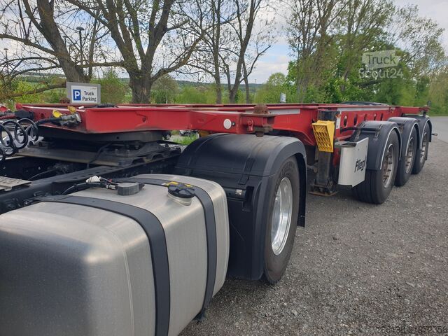 Semirimorchio con telone FLIEGL SDS 380 Chemie 20ft 725mm Überhang