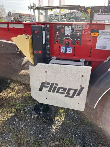 Containerchassis oplegger FLIEGL SDS 380 Chemie 20ft 725mm Überhang