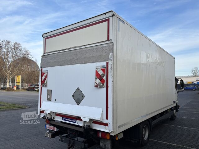 شاحنة بصندوق مغلق مع رافعة خلفية MAN TGL 8.190 BL, 2xAHK, KLIMA, Diff.sp.