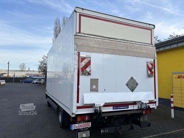 شاحنة بصندوق مغلق مع رافعة خلفية MAN TGL 8.190 BL, 2xAHK, KLIMA, Diff.sp.