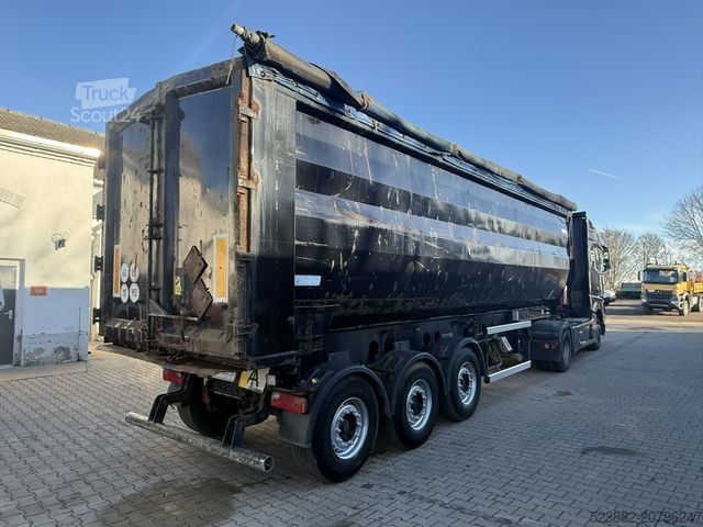 Kipper Auflieger STAS SKM 34-36RS M&V 50m³*STAHL*Türen*Podest*Schrott*