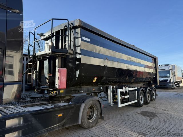 Kipper Auflieger STAS SKM 34-36RS M&V 50m³*STAHL*Türen*Podest*Schrott*