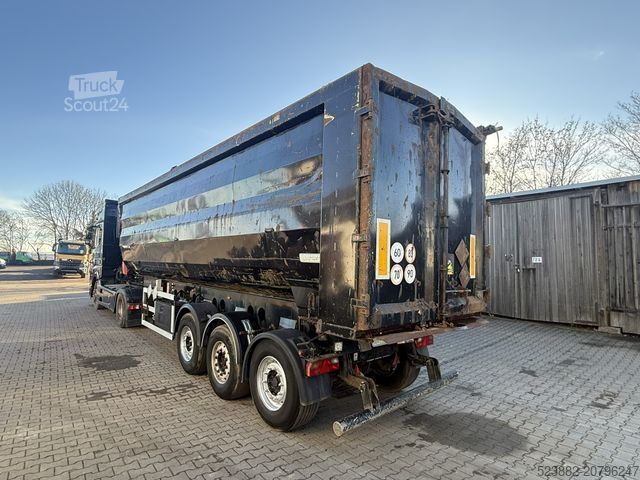 Kipper Auflieger STAS SKM 34-36RS M&V 50m³*STAHL*Türen*Podest*Schrott*