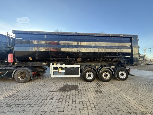 Kipper Auflieger STAS SKM 34-36RS M&V 50m³*STAHL*Türen*Podest*Schrott*