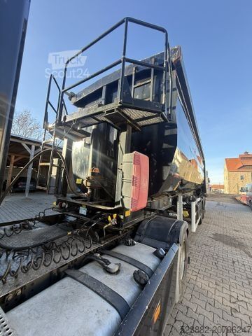 Kipper Auflieger STAS SKM 34-36RS M&V 50m³*STAHL*Türen*Podest*Schrott*