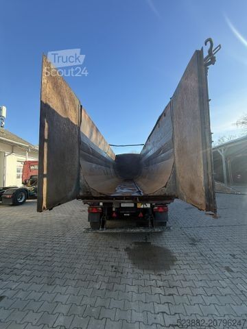 Kipper Auflieger STAS SKM 34-36RS M&V 50m³*STAHL*Türen*Podest*Schrott*